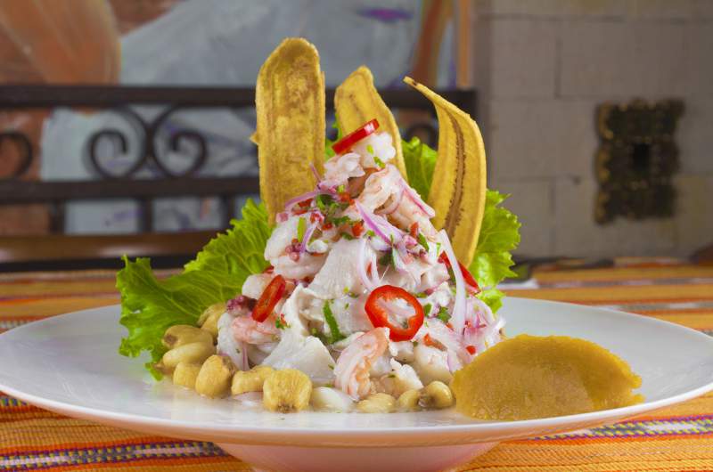 Ceviche en Perú do Brasil